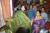 National Silk and Cotton Expo Inaugurated by Ritu Varma